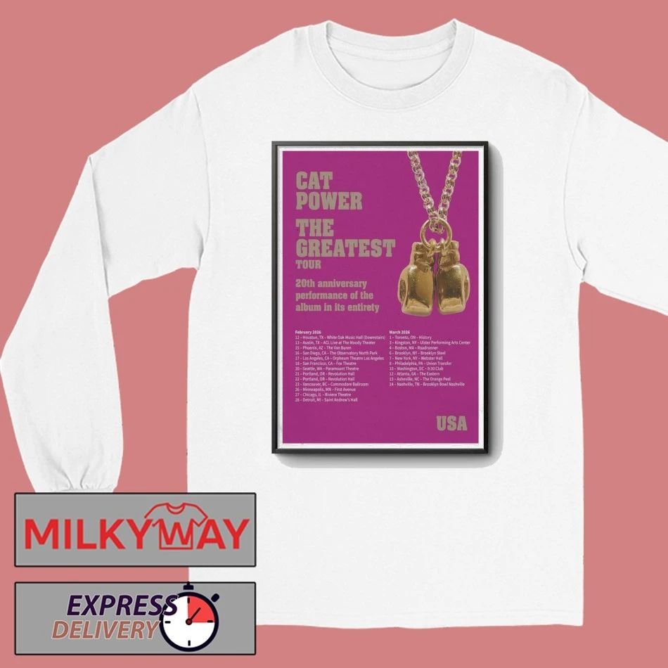 CAT POWER Mar 10 2026 Washington, DC Poster shirt