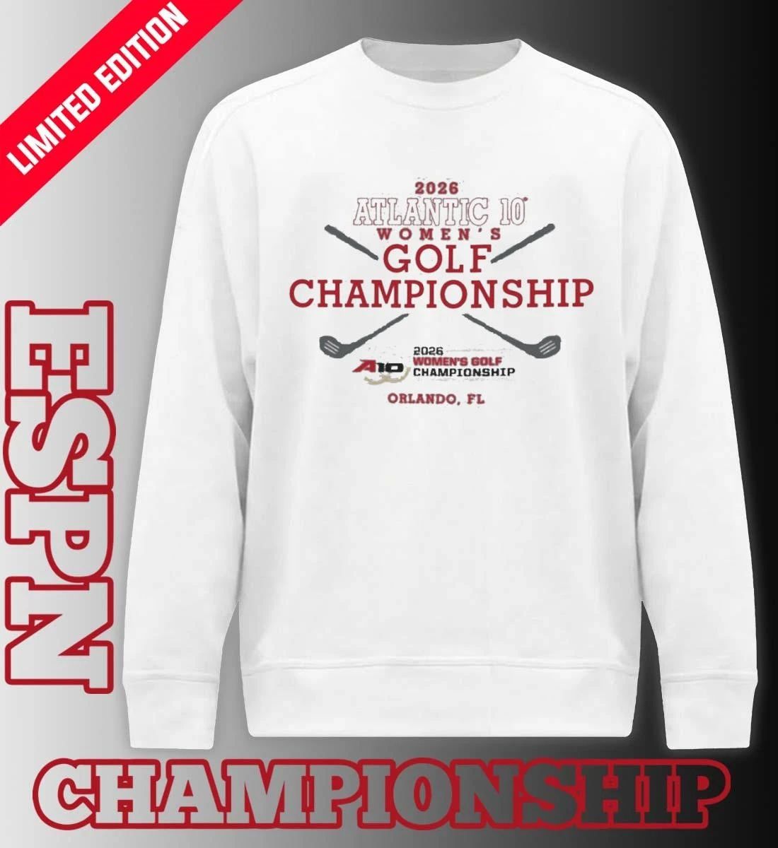 2026 A-10 Women’s Golf Championship Shirt