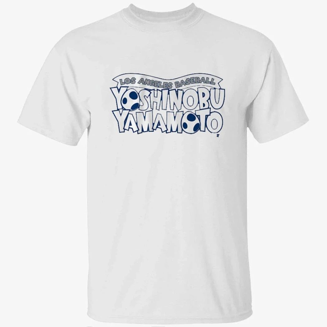 Yoshinobu Yamamoto World Los Angeles Baseball Shirt