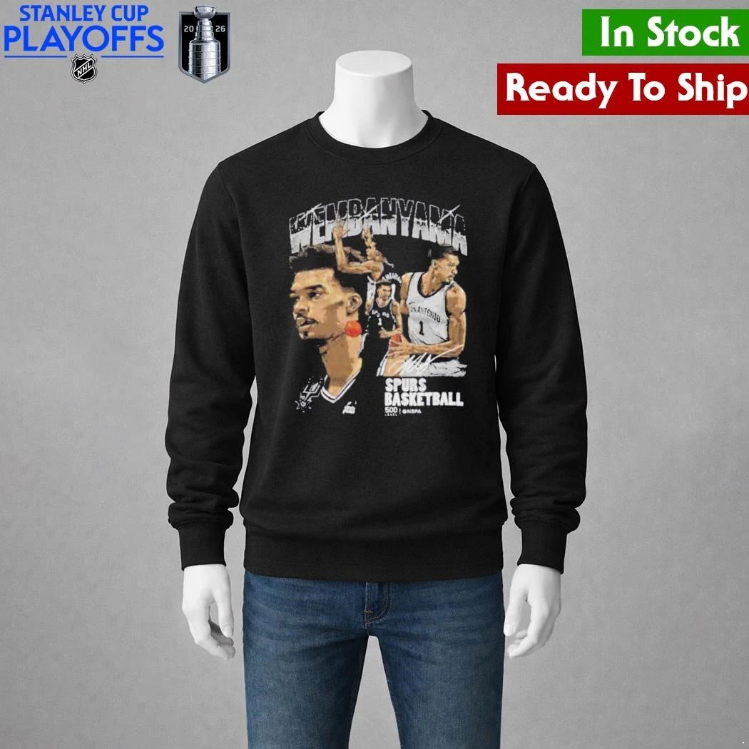 Victor Wembanyama San Antonio Basketball Collage Pro Shirt