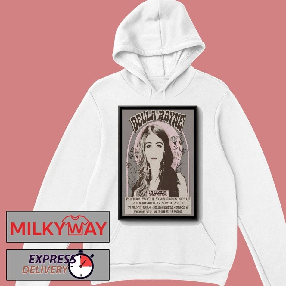 Bella Rayne In Bloom 2026 Spring Shows Poster shirt