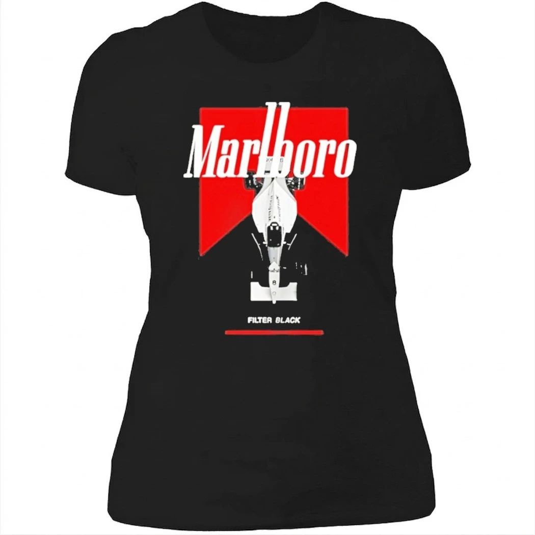 Marlboro Project Four Formula One Filter Black Shirt