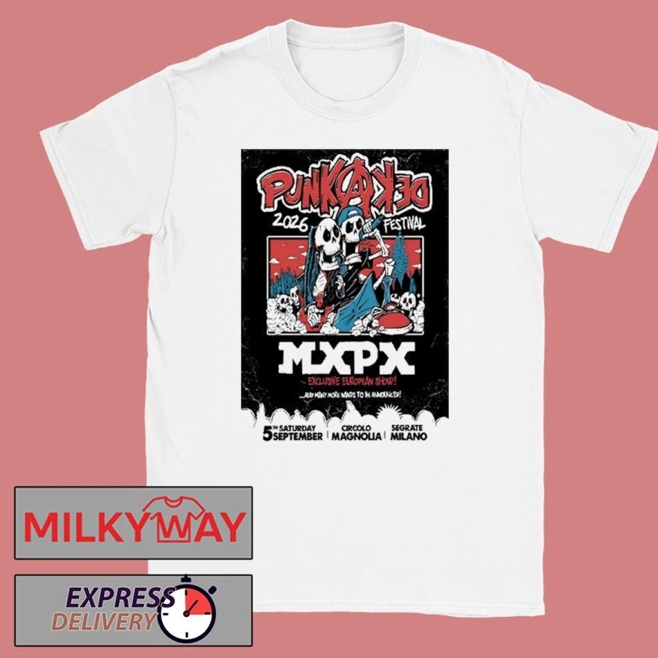 MXPX Sept 5 2026 Segrate Milano Shirt