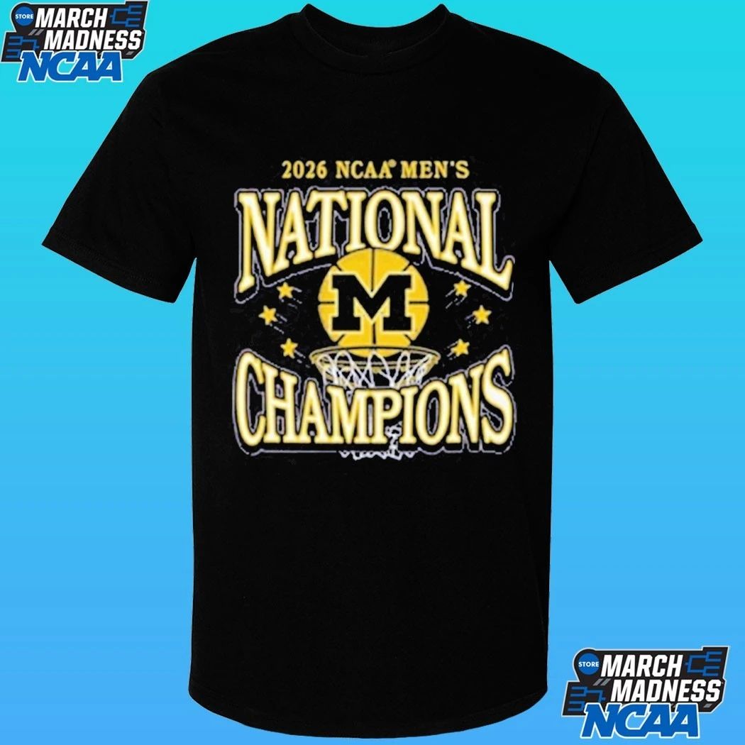 Michigan Wolverines 2026 Men’s Basketball National Champions Shirt