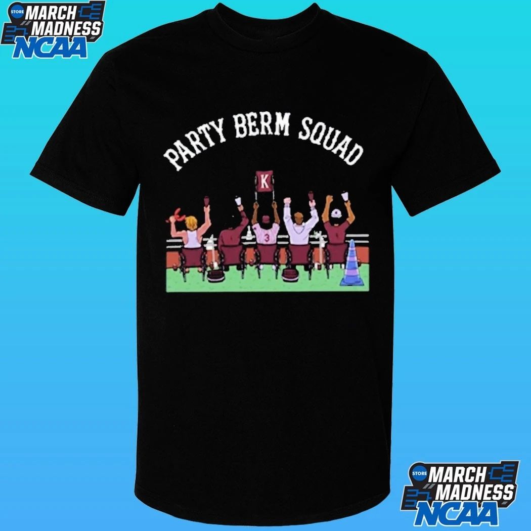 Party Berm Squad Mississippi State Bulldogs Baseball Shirt