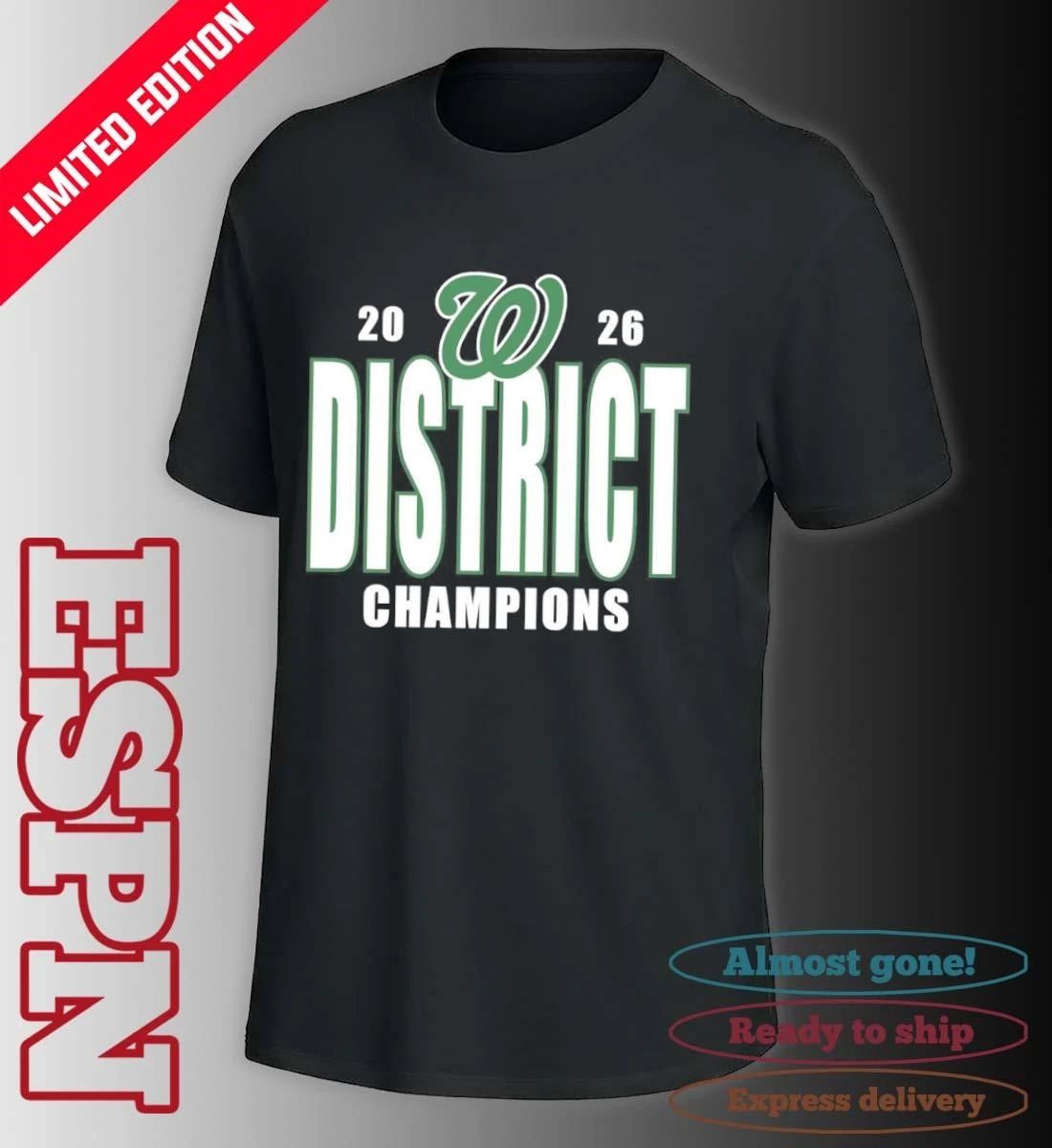 Waxahachie Indians Baseball 2026 District Champions Shirt