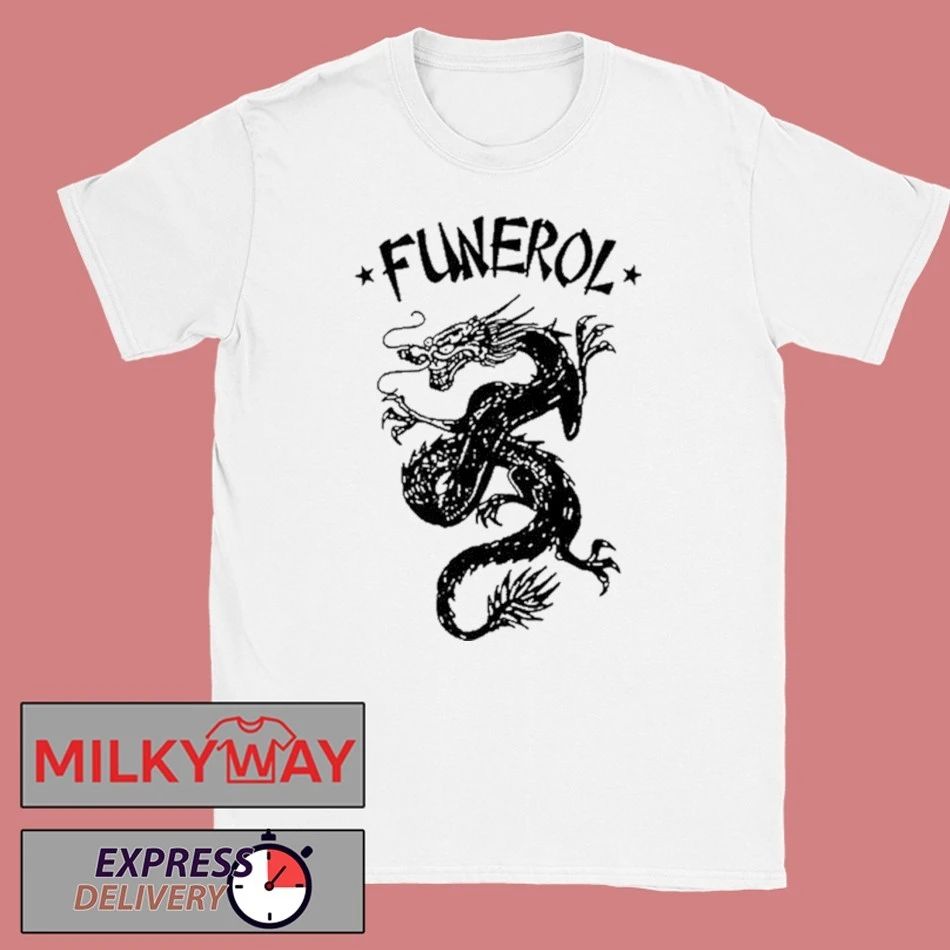 Funerol Dragon WHITE shirt
