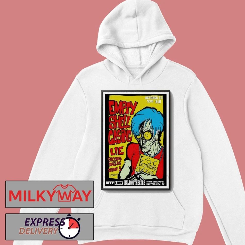 Empty Shell Casing Oct 23 2025 Haltom Theatre Haltom City Poster shirt