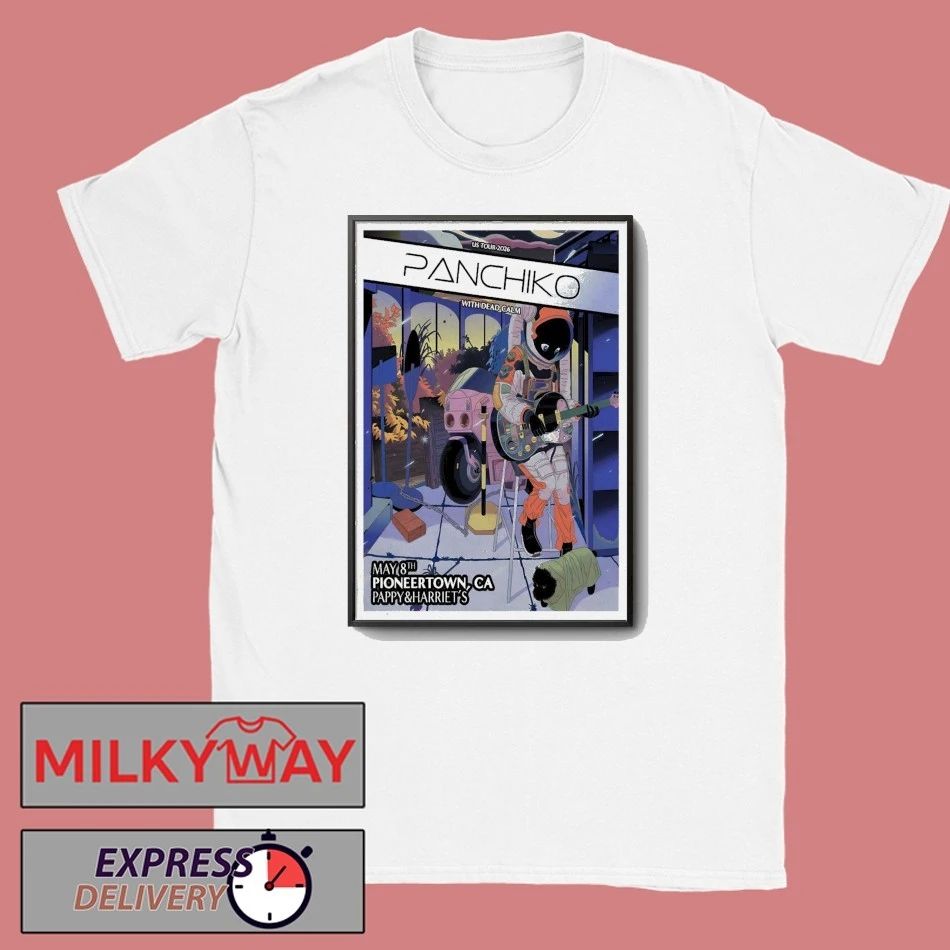 Panchiko 5 8 2026 Pioneertown CA Poster shirt