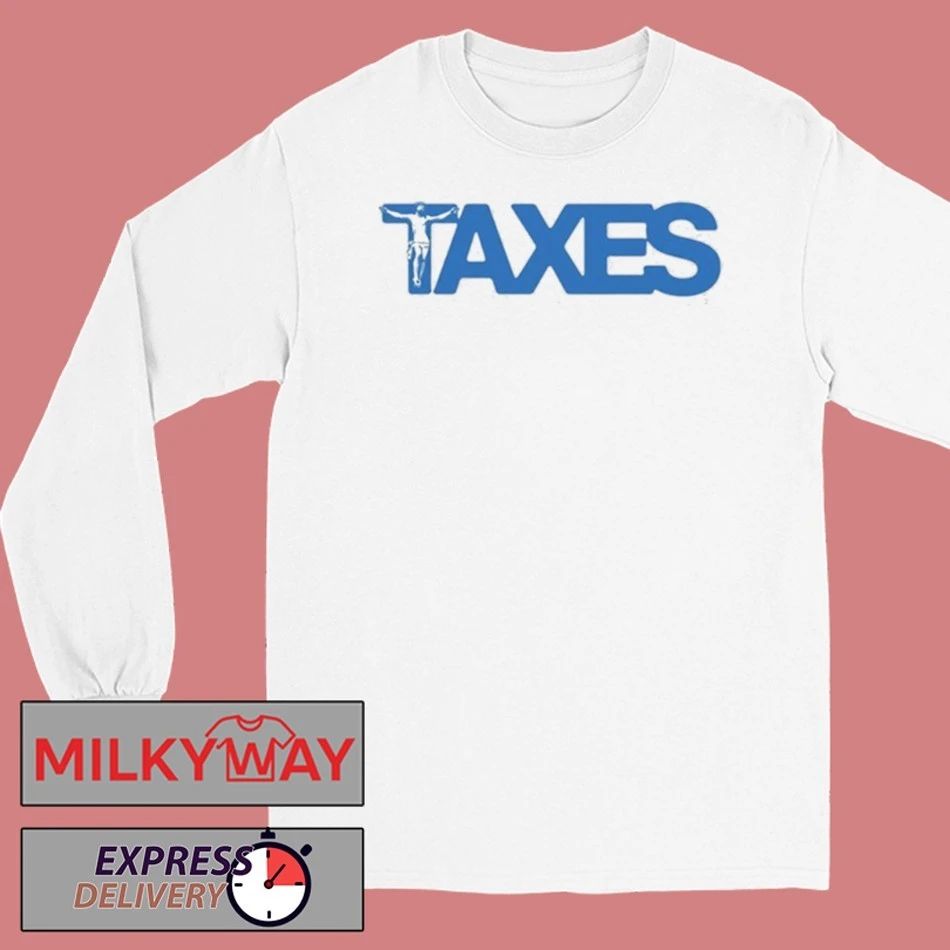 Geese Jesus Cross Taxes T-Shirt