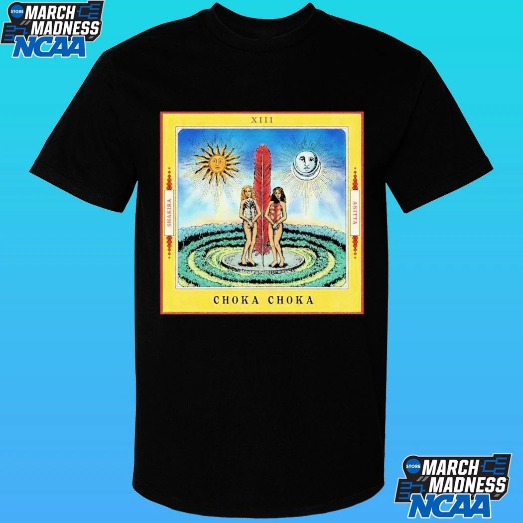 Shakira X Anitta Choka Choka Collab Tarot Card Style Art Shirt