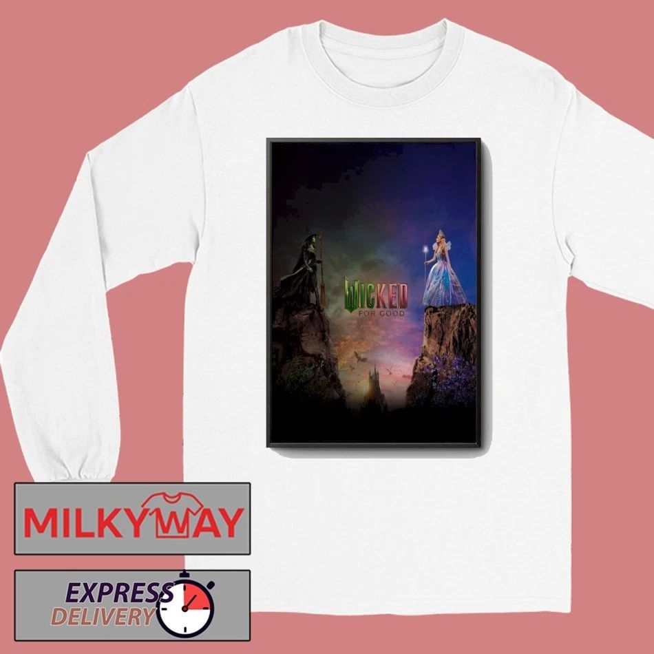 Wicked For Good 2025 Poster shirt