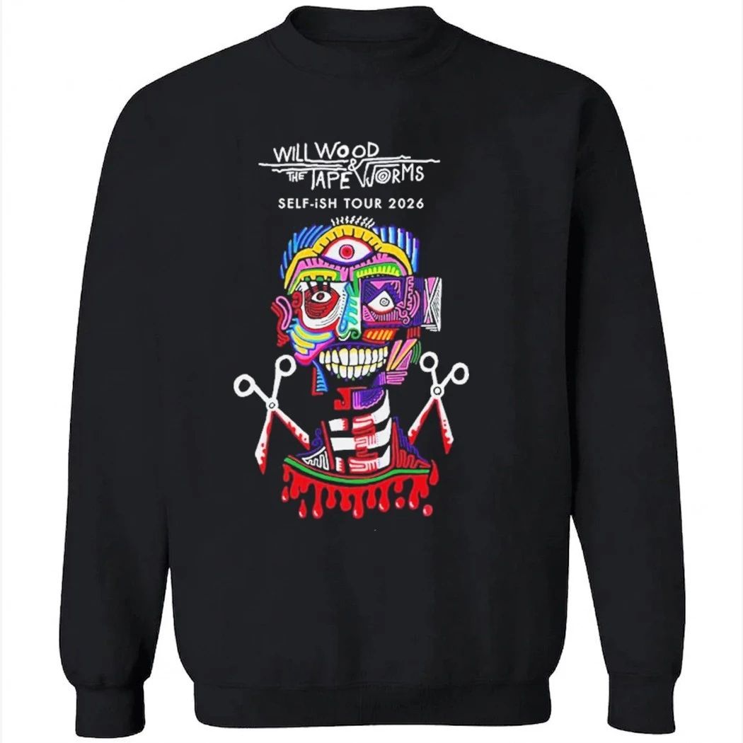 Will Wood And The Tapeworms Self-ish Tour 2026 Schedule Tour Shirt