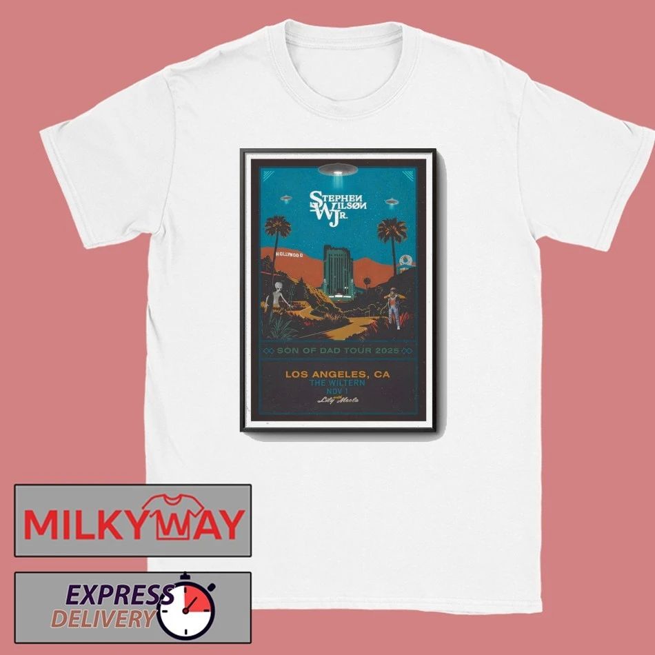 Stephen Wilson Jr Concert Los Angeles 2025 Poster shirt
