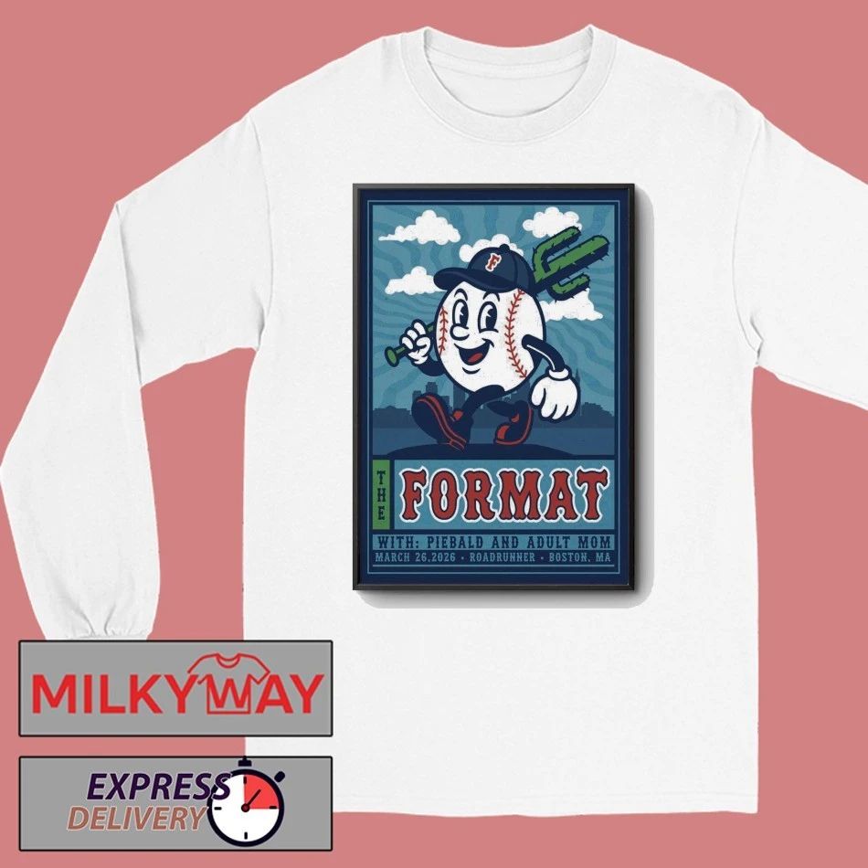 The Format Boston Roadrunner Mar 26, 2026 Tour Poster shirt