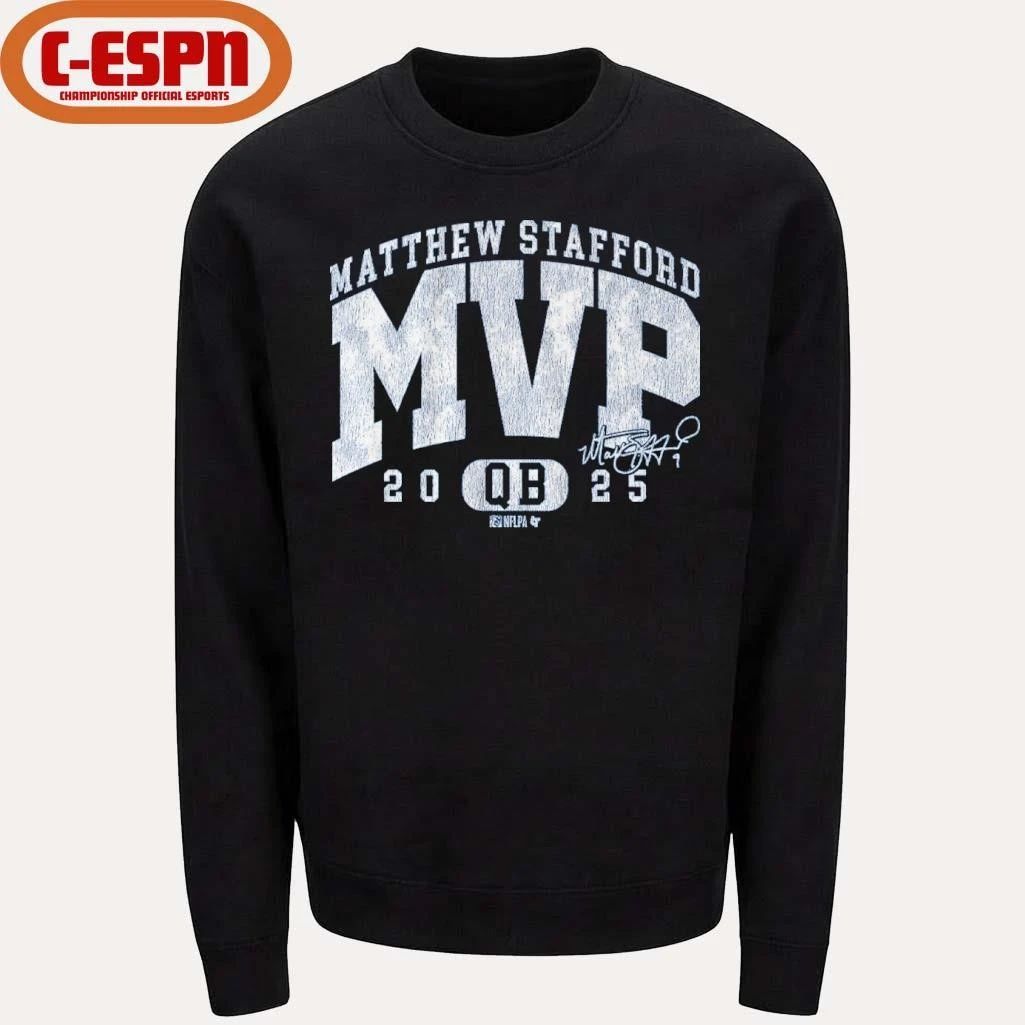 Matthew Stafford 2025 MVP QB T-Shirt