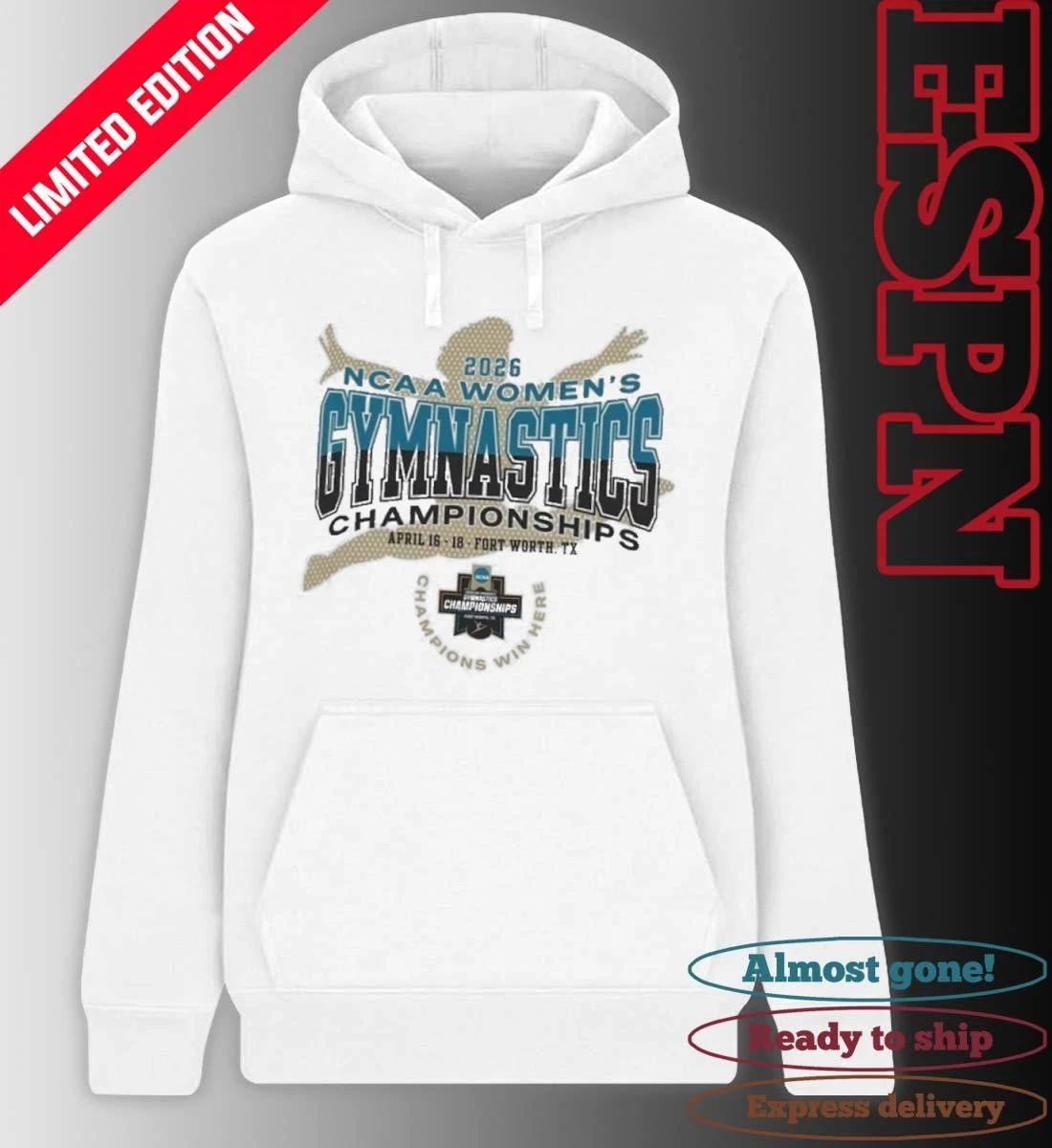 April 16 -18 2026 NCAA Women’s Gymnastics Championships Final Shirt