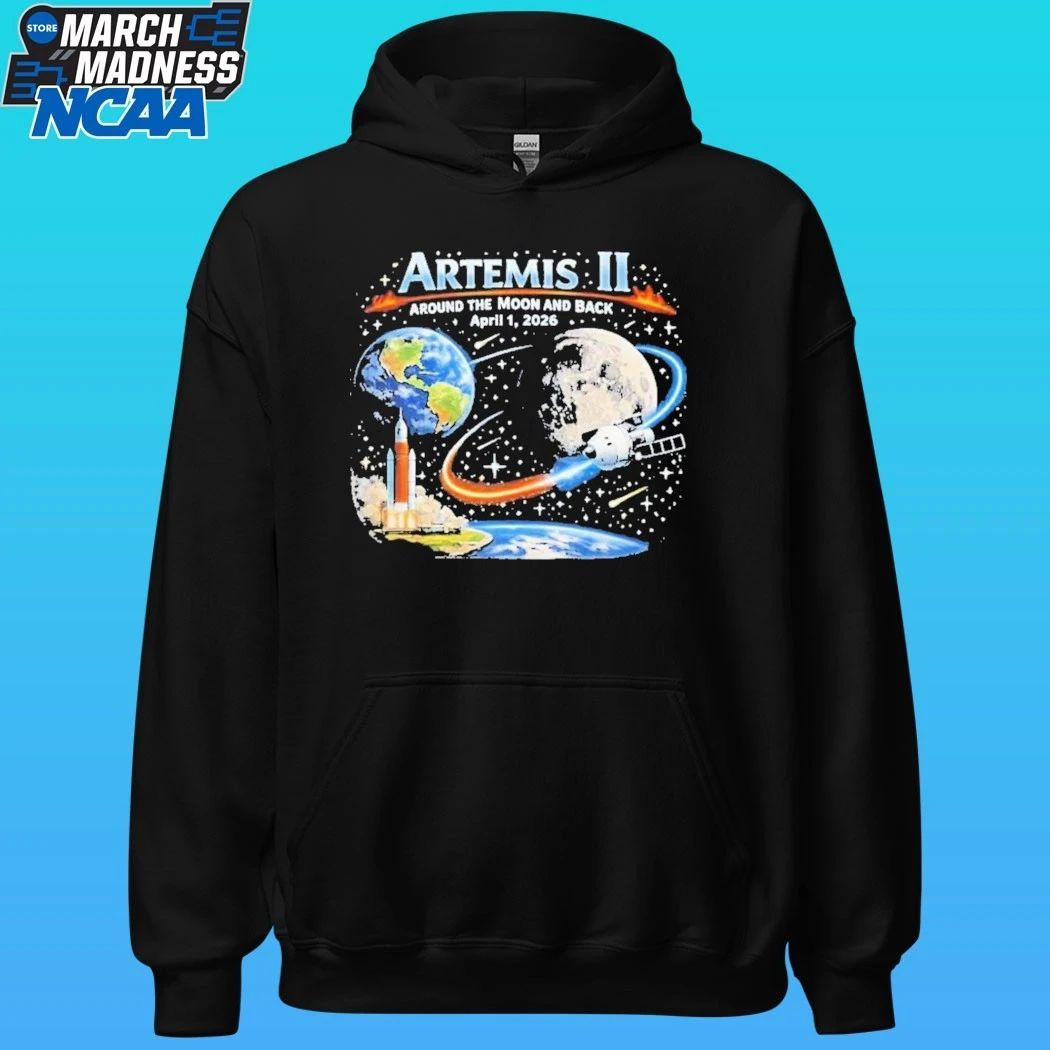 Artemis 2 Journey Around The Moon And Back 2026 Shirt