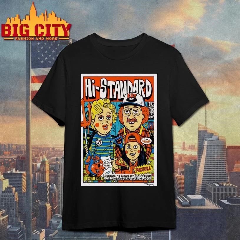 Hi Standard Fukuoka Japan March 3 2026 Poster Shirt