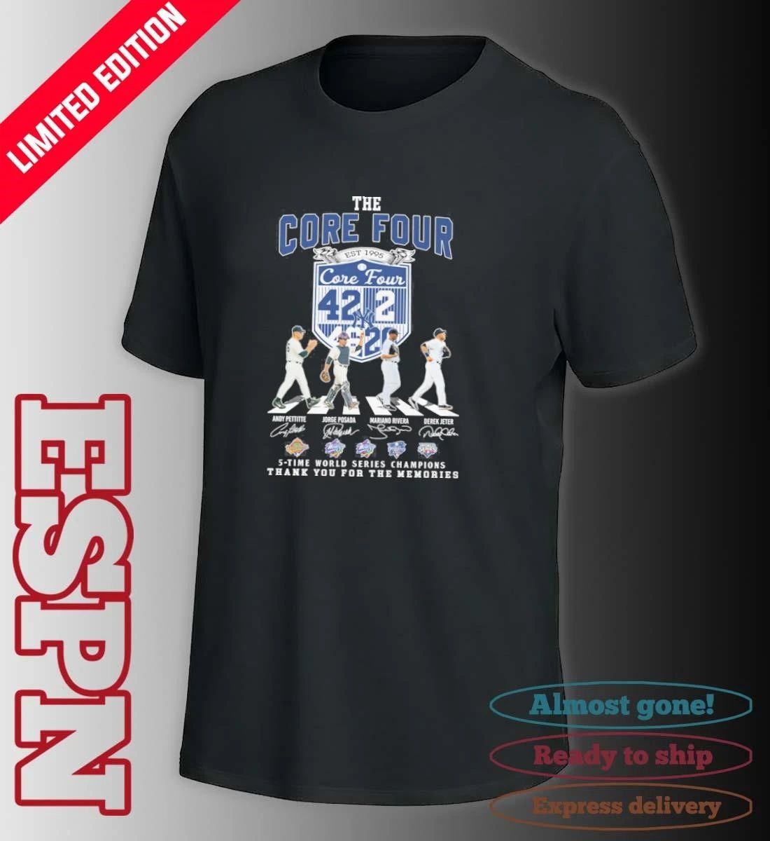 The Core Four Yankees Abbey Road 2026 Shirt
