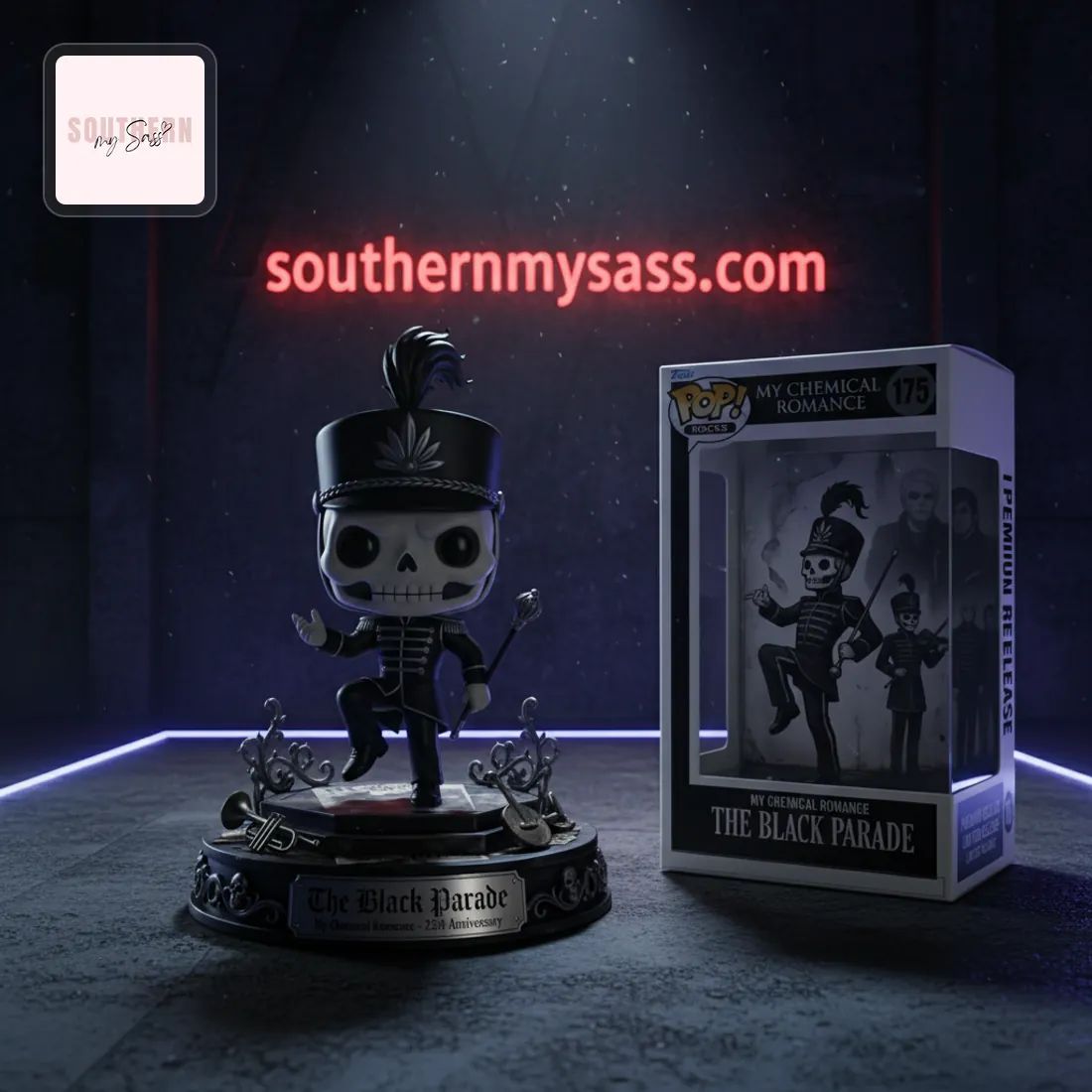 My Chemical Romance The Black Parade 25th Anniversary Pop Figure Doll