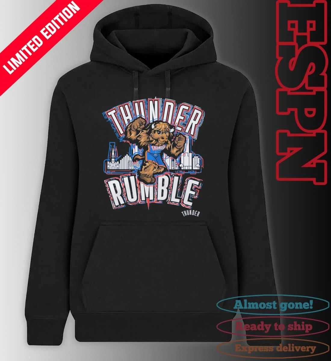 Oklahoma City Thunder Mascot City Elementized T-Shirt