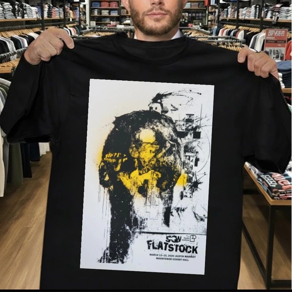 Flatstock March 13-15 2026 Austin Marriot Poster Shirt