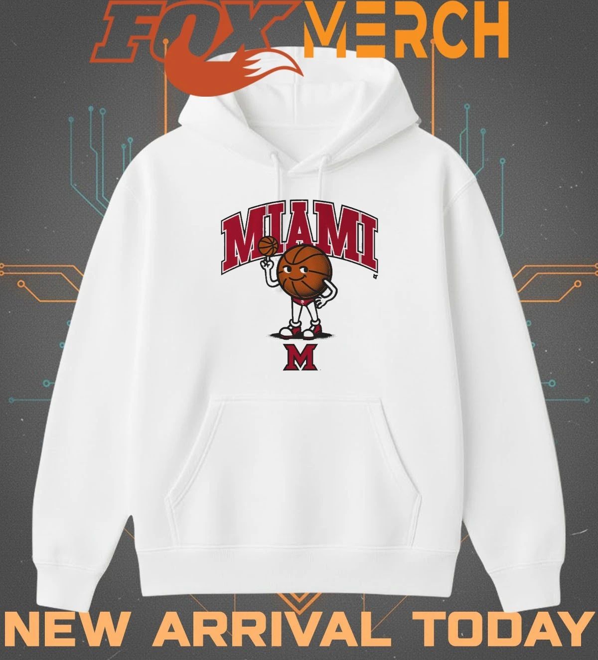 Miami OH RedHawks Swimsuit Basketball t-shirt