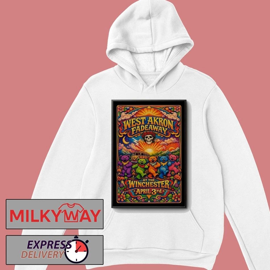 West Akron Fadeaway 4 3 2026 Lakewood OH Poster shirt