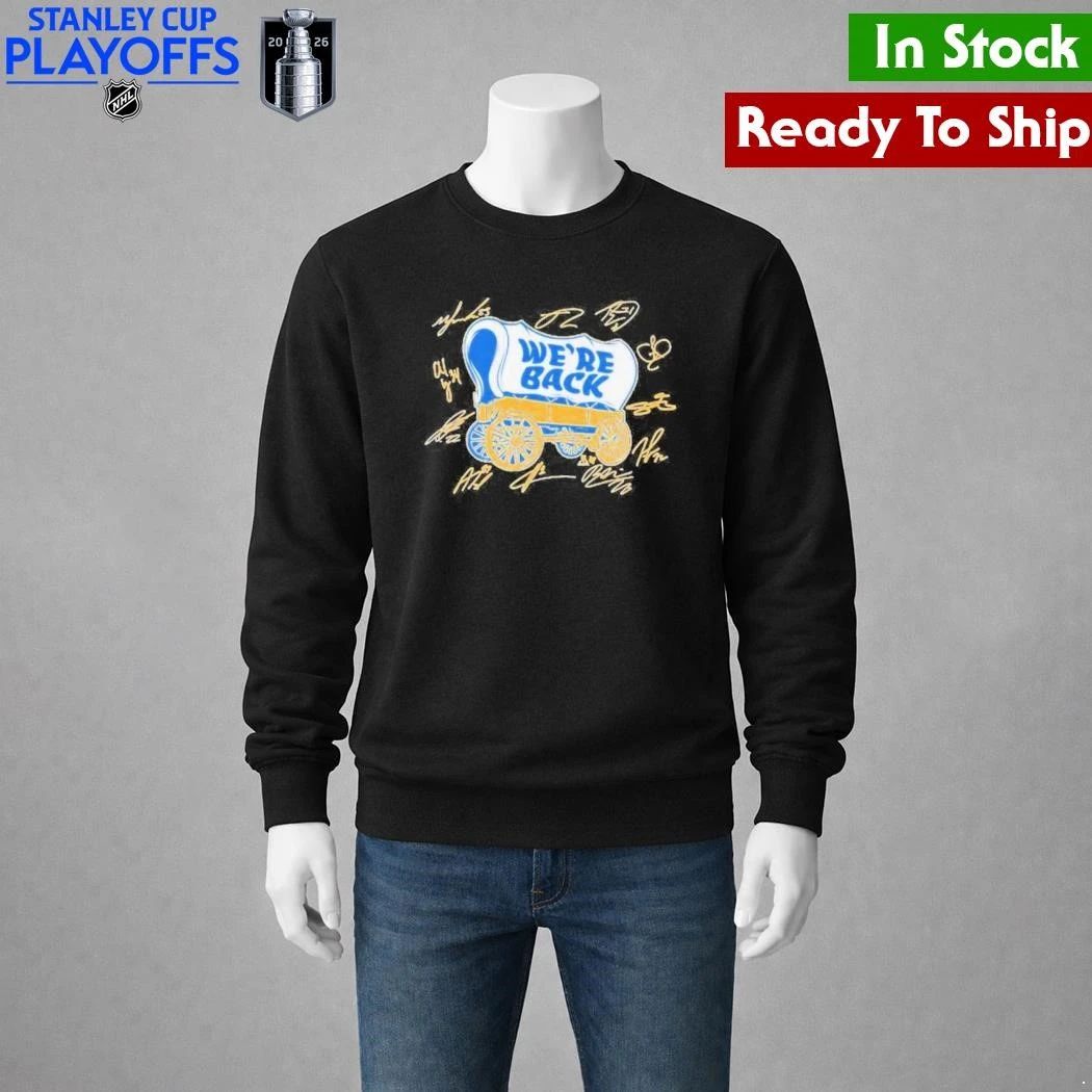 Buffalo Hockey Wagon We’re Back Shirt