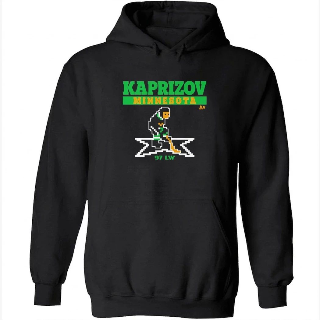 Kirill Kaprizov Minnesota Retro Hockey Shirt