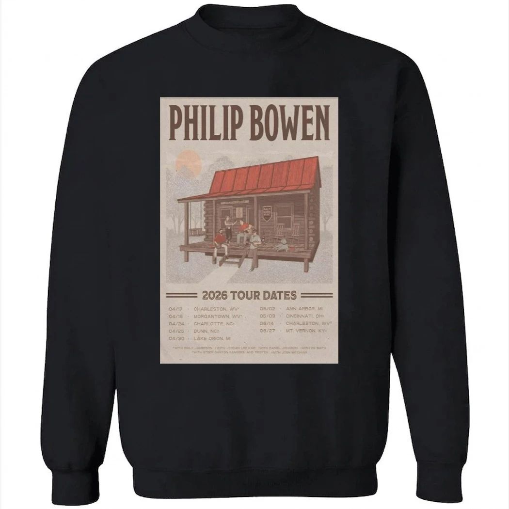 Philip Bowen 2026 Tour Shirt