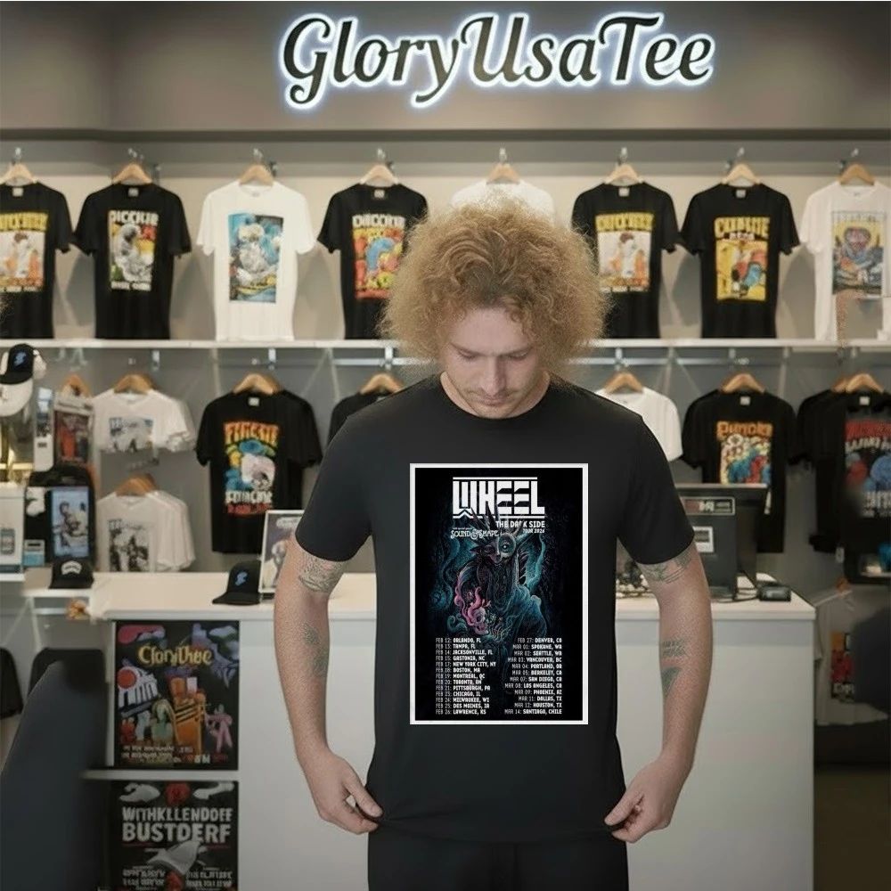 Wheel North America tour Feb 2026 Poster Shirt