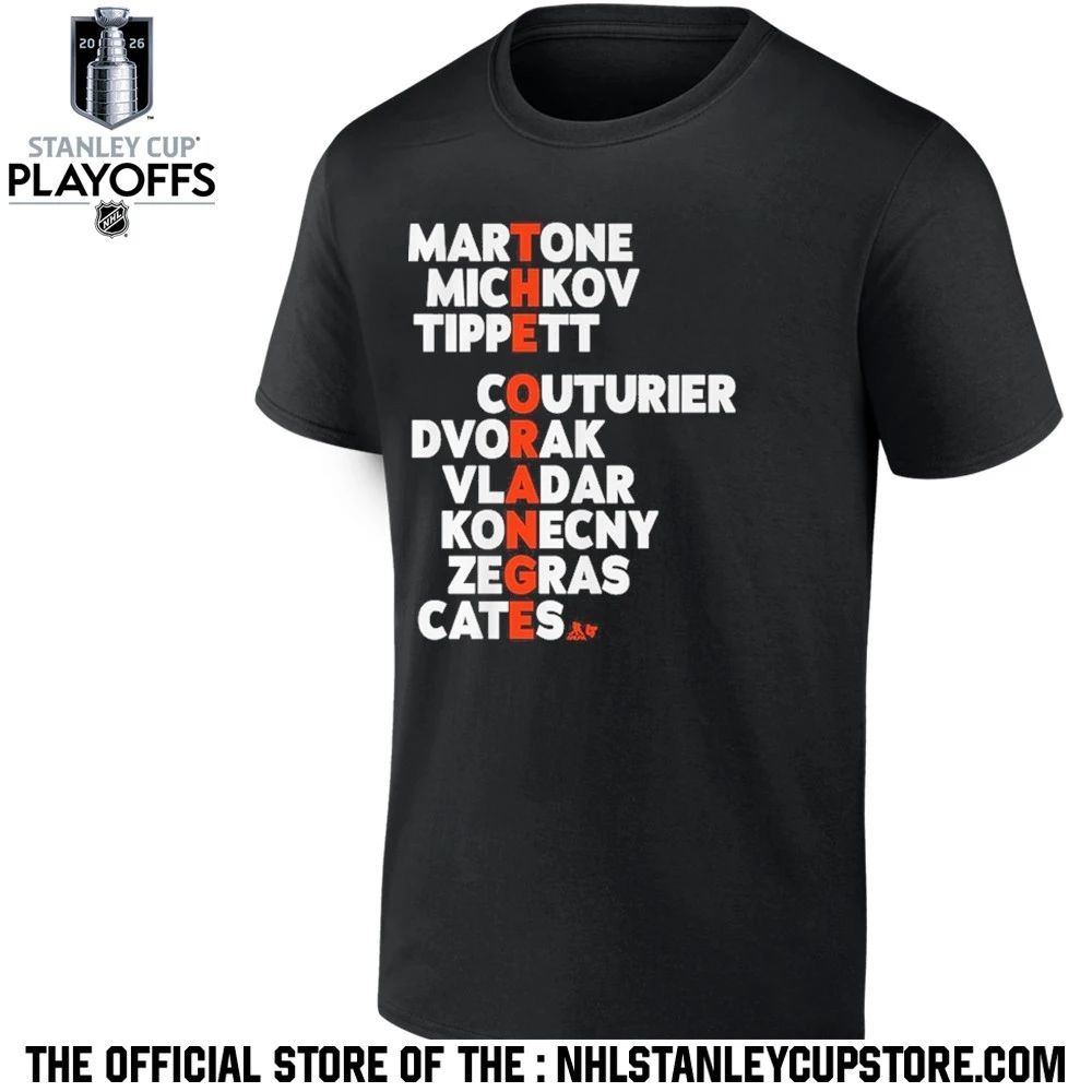 Philadelphia Hockey The Orange Names shirt