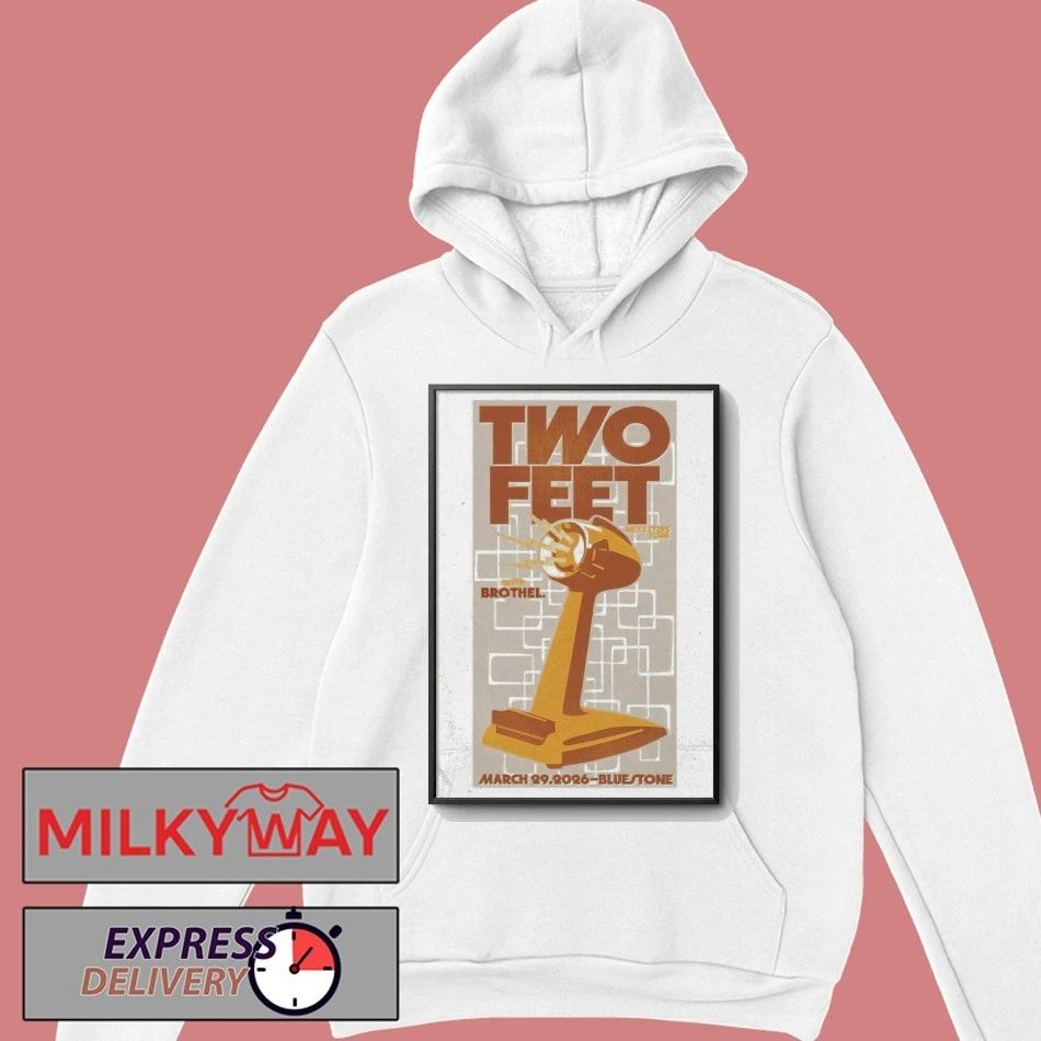 Two Feet Columbus The Bluestone, 29 Mar 2026 Poster shirt