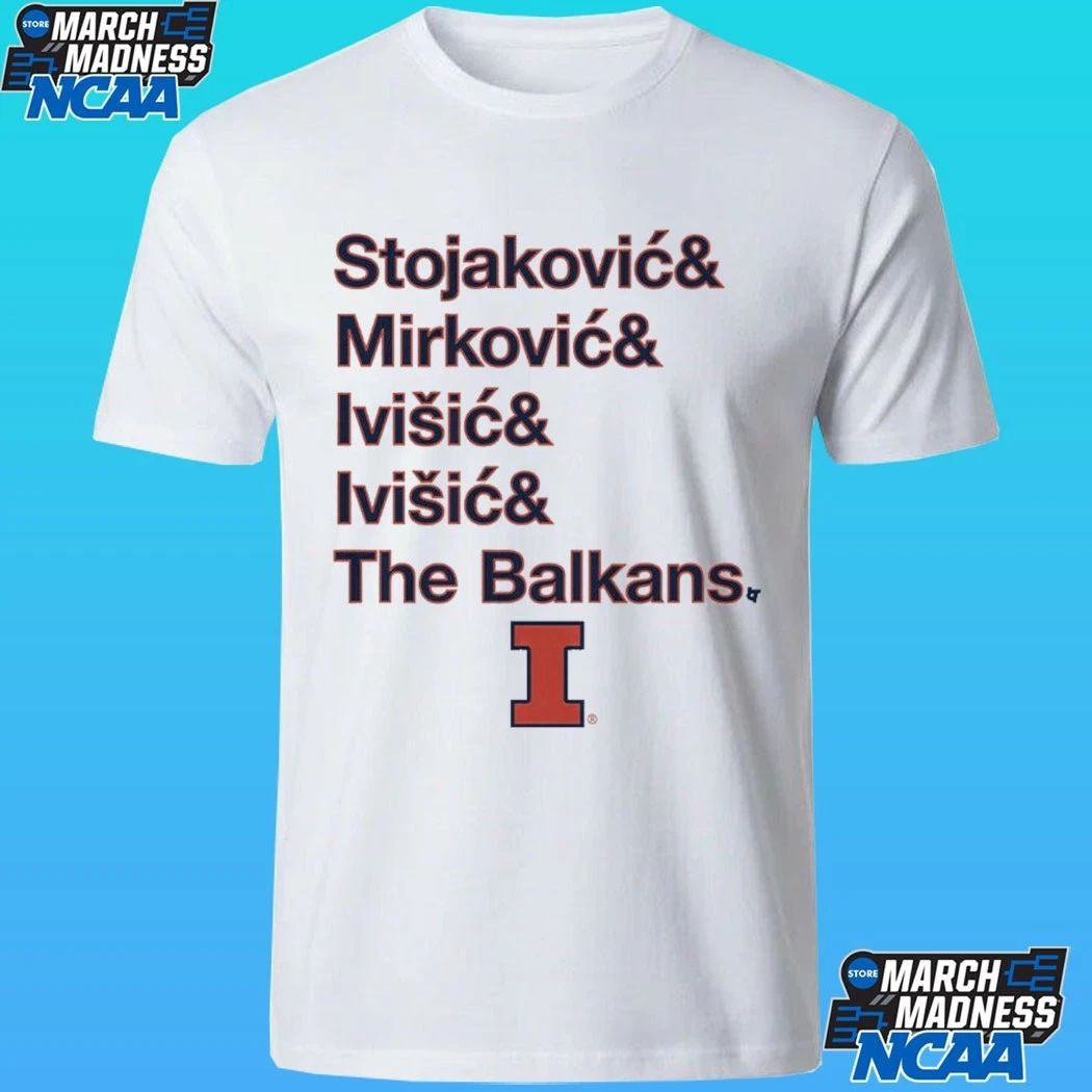 Illinois Basketball The Balkan Bloc Shirt