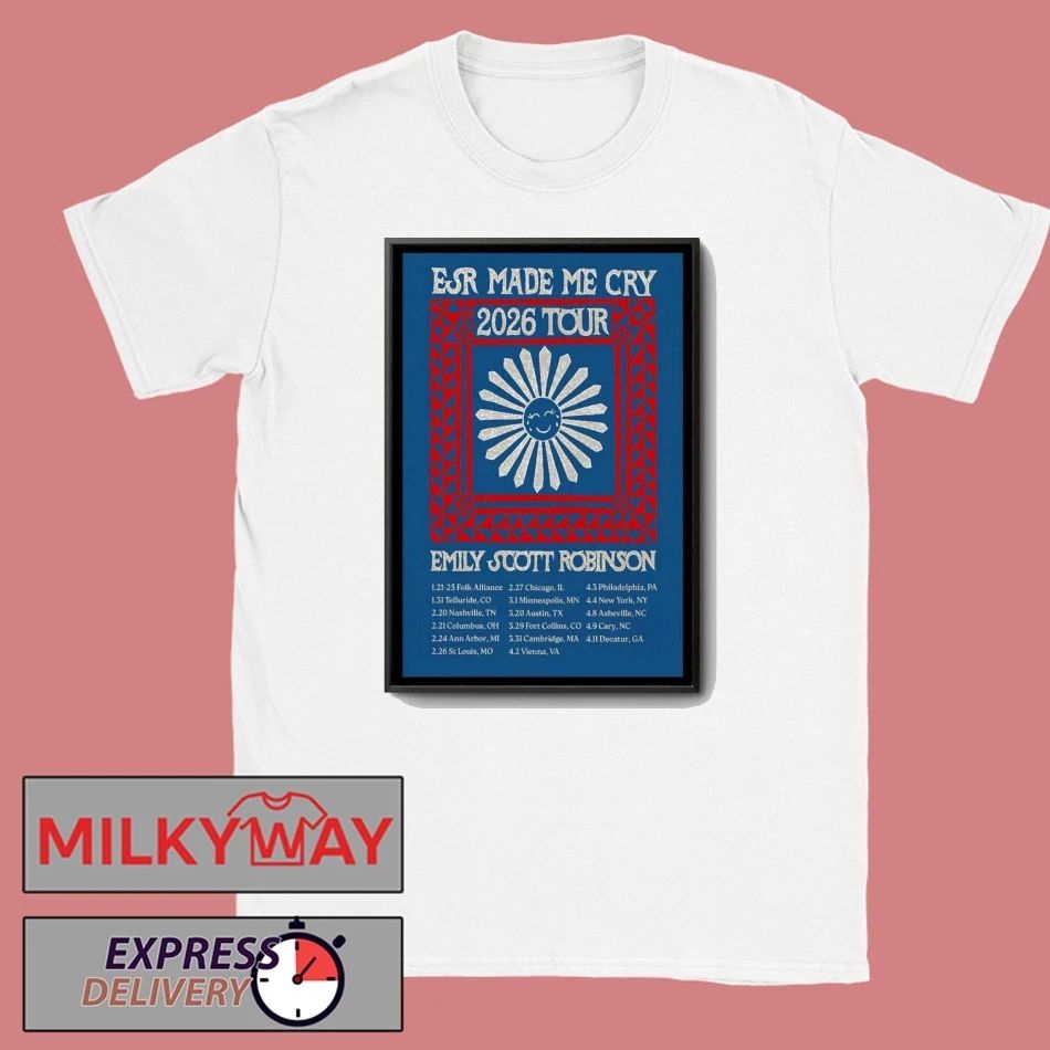 Emily Scott Robinson Tour 2026 Poster shirt