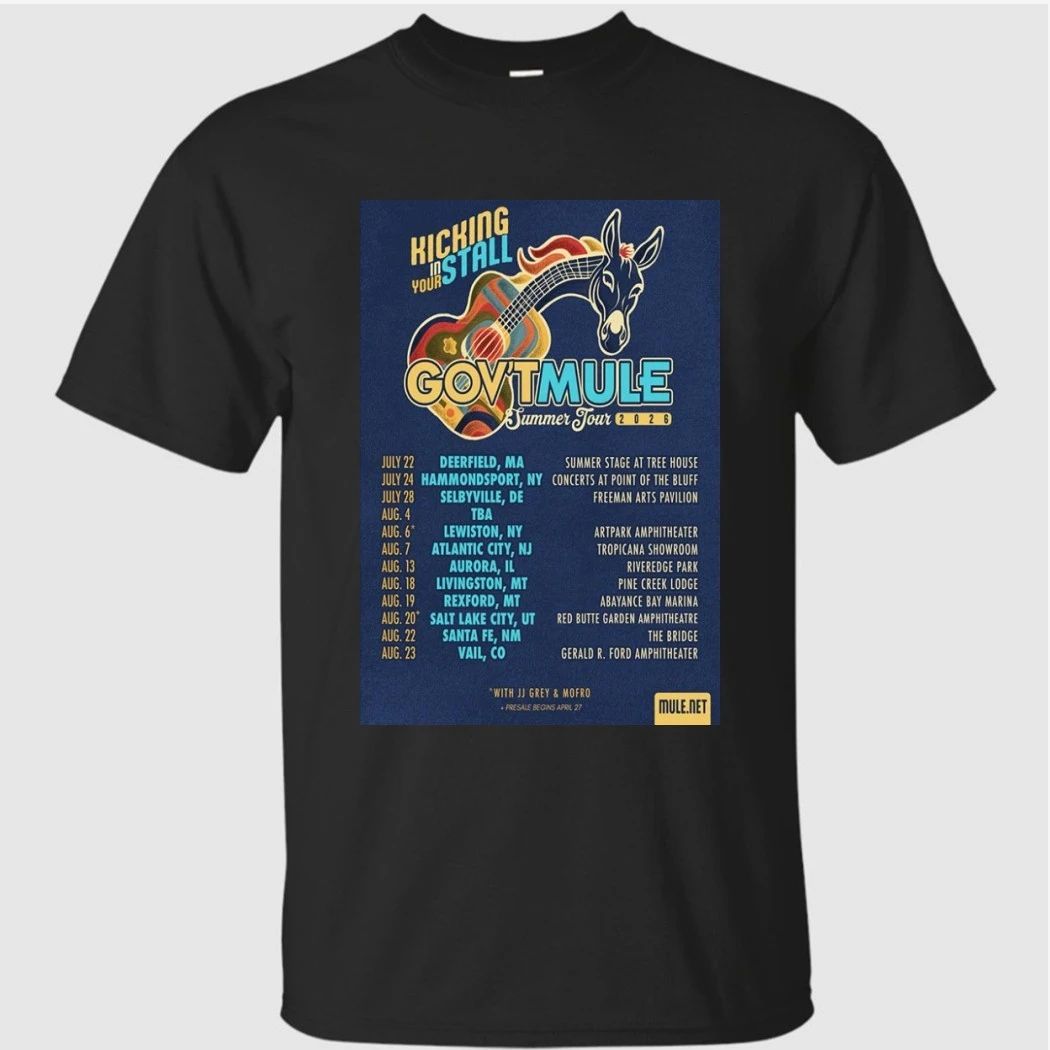 Gov’t Mule Summer Tour 2026 Shirt