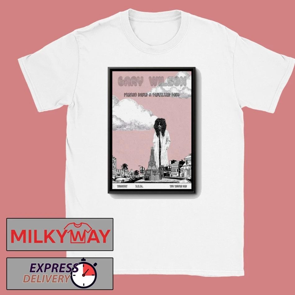 Gary Wilson March 12 2026 San Diego, CA Poster shirt
