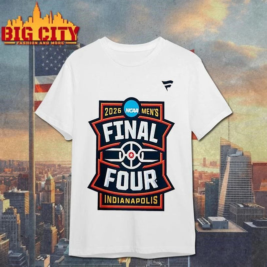 2026 NCAA Men’s Basketball Tournament March Madness Final Four Logo Shirt