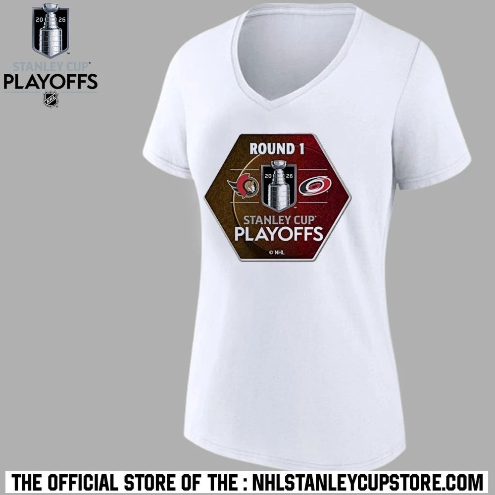 2026 Stanley Cup Playoffs Aminco R1 Matchup Ottawa Senators Vs Carolina Hurricanes Shirt