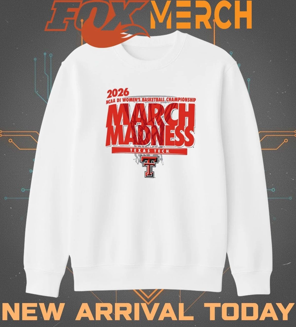 Texas Tech Red Raiders 2026 NCAA DI Women’s Basketball Championship March Madness shirt