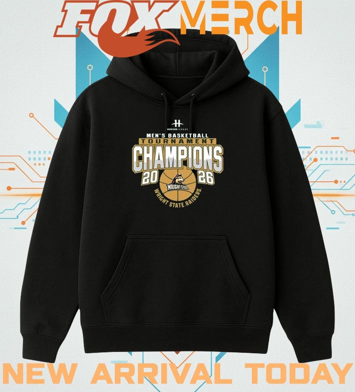 Wright State Raiders 2026 Men’s Basketball Tournament Champions t-shirt