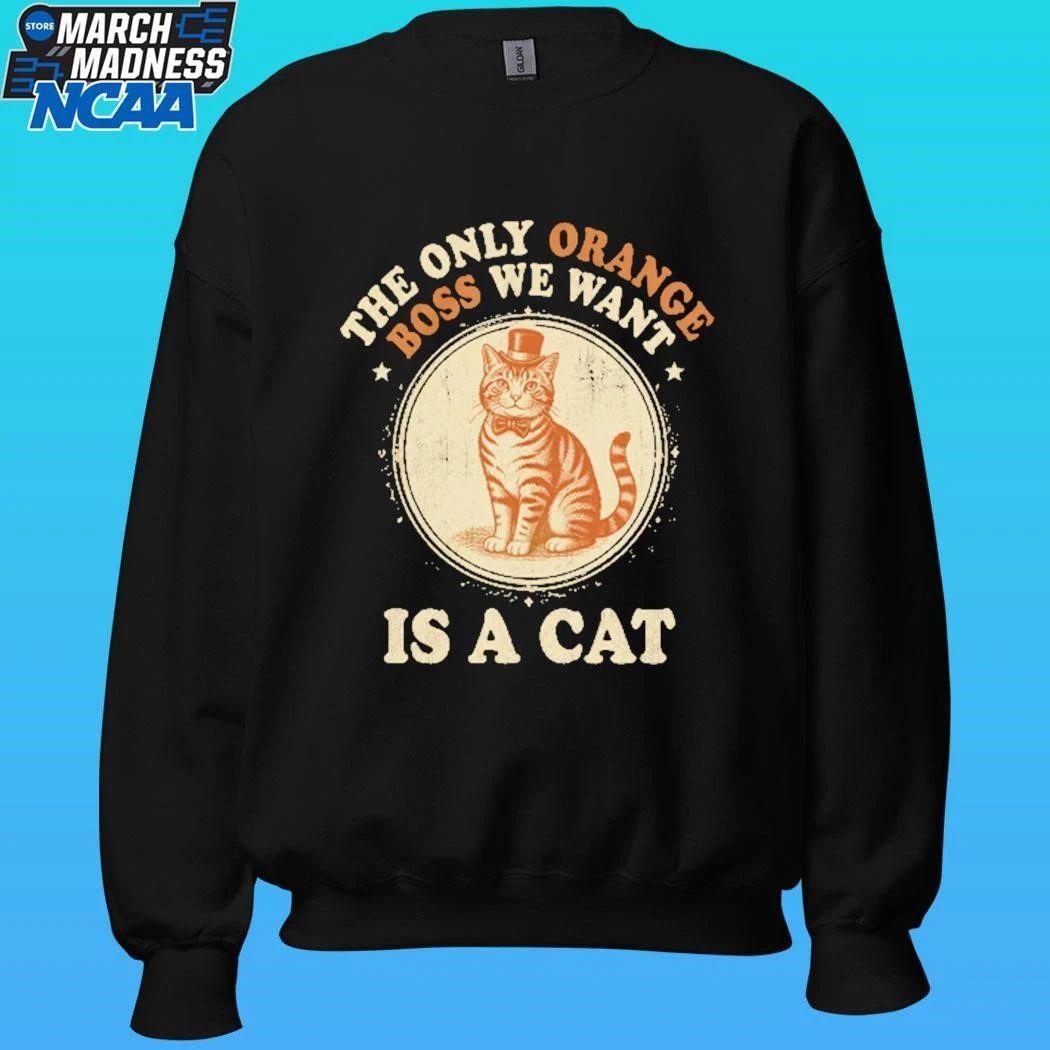 Jimmy Kimmel The Only Orange Boss We Want Is A Cat Shirt