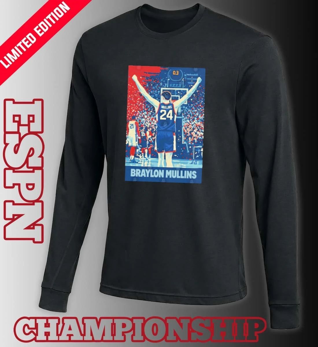 The Shot Braylon Mullins Uconn Basketball Hope T-Shirt