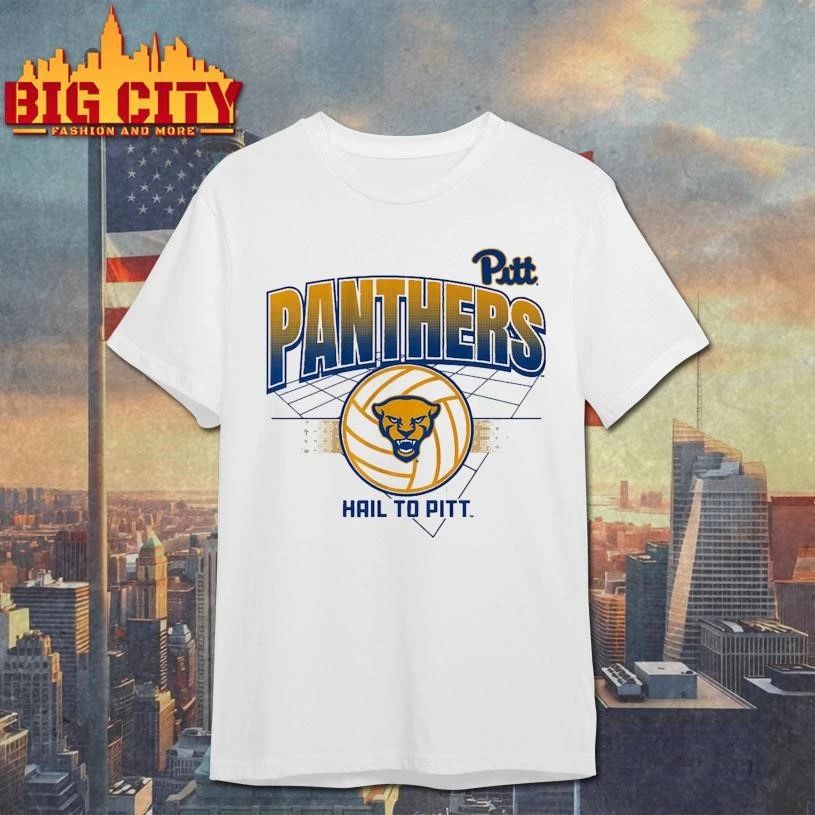 Pitt Panthers Volleyball Grid Graphic Shirt