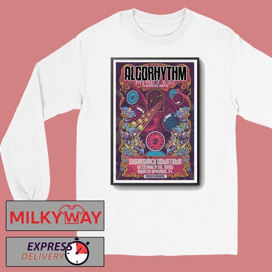 Algorhythm Poster Bonita Spring, FL Dec 30 2025 shirt