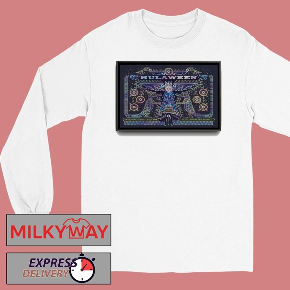 Hulaween Spirit Of The Suwannee Music Park Live Oak Poster shirt