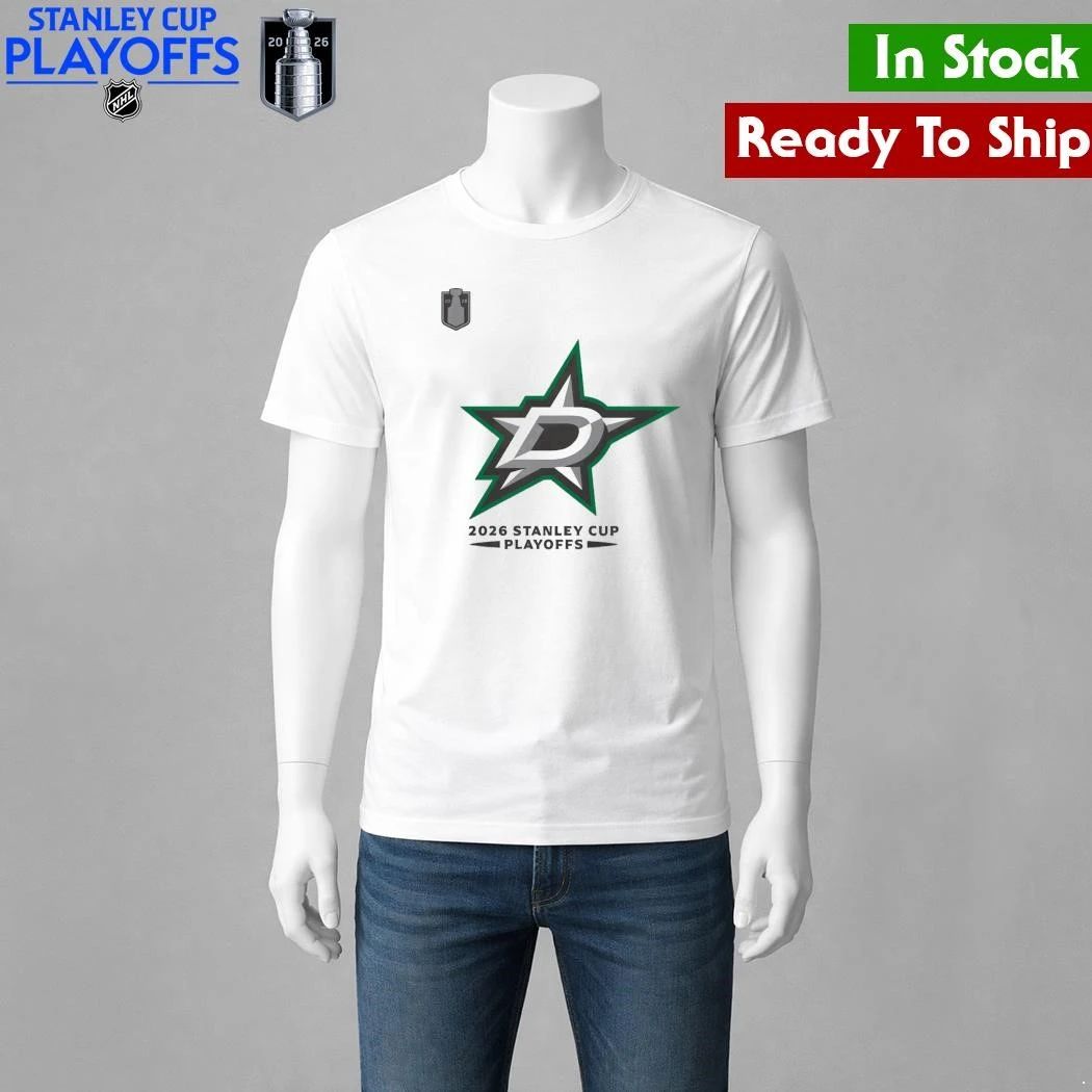 Dallas Stars 2026 Stanley Cup Playoffs Rink Performance Shirt