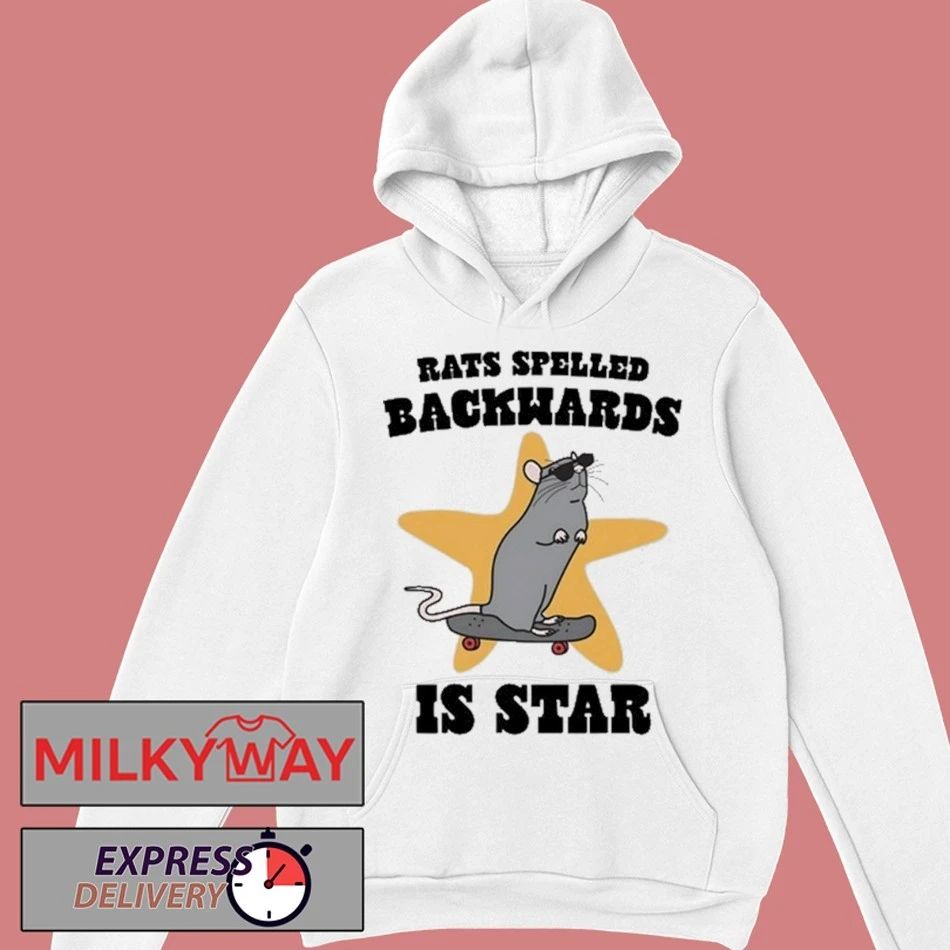 Rats Spelled Backwards is STAR T-Shirt